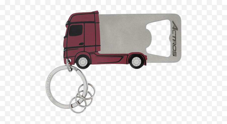 Key Chain Trucks Bottle Opener - Commercial Vehicle Emoji,Mercedes Stern Emoji