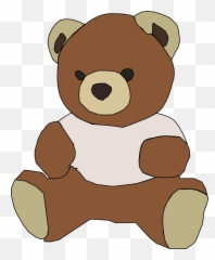 Cartoon Teddy Bear Drawing Free Image - Teddy Bear With A Shirt Clipart Emoji,Cartoon Bear Emotions