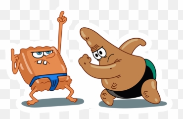 Spongebob Stickers - Spongebob And Patrick Emoji,Starstuck Emoticon