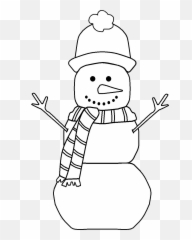 Graphics By Ruth - Snowmen Cartoon Snowman Black Background Emoji,Emoji Art Free Neck Scarvesclipart