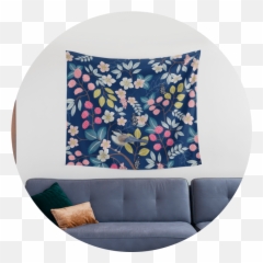 Custom Tapestry - Decorative Emoji,My Canvas Is The Tapestry Of Human Emotion