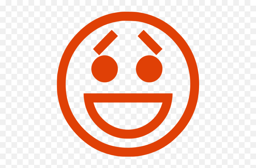 Soylent Red Emoticon 47 Icon - Icon Red Smiley Icon Png Emoji,Soylent Grin Emoticon