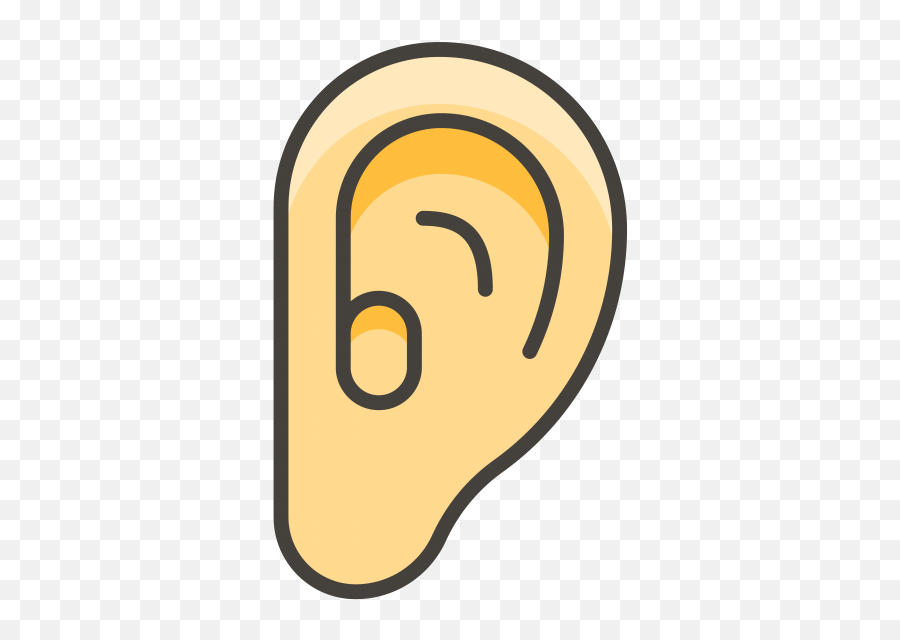 Bear Emoji Png - Ear Emoji 2406258 Vippng Big,Bear Emoji