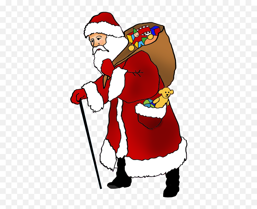 Clipart Santa Claus Christmas Png Funny - American Revolutionary War British Soldier Clipart Emoji,Emoji De Santa Claus