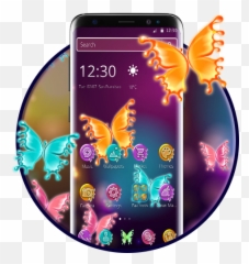 Colorful Butterflies 2d Theme - Smartphone Emoji,Where To Find Butterfly Emojis