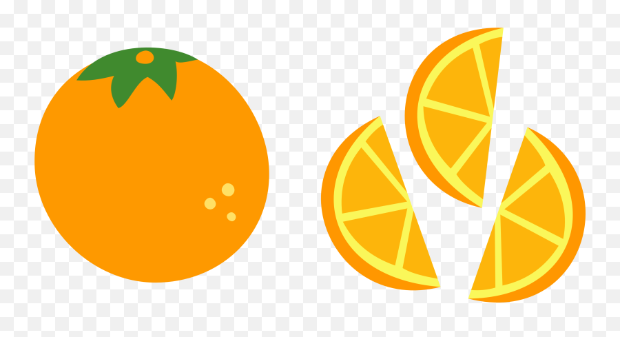 Vector Orange Citrus - Orange Slice Vector Png Clipart Mlp Aunt Orange Cutie Mark Emoji,Grapefruit Emoticon