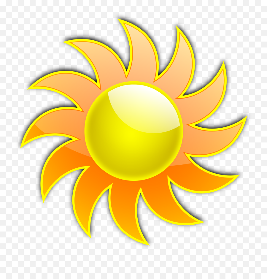 Sun Clip Art Free Clipart Images 10 - Clipartix Sun Clipart Png Emoji,