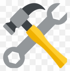 Hammer - Wrench And Hammer Png Emoji,Mallet Emoji