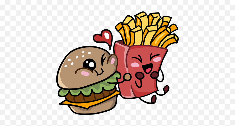 Funny Avogato Quote Transparent Png - Burger And Fries Love Emoji,Fries And Burgers Made Out Of Emojis