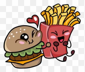 Funny Avogato Quote Transparent Png - Burger And Fries Love Emoji,Fries And Burgers Made Out Of Emojis