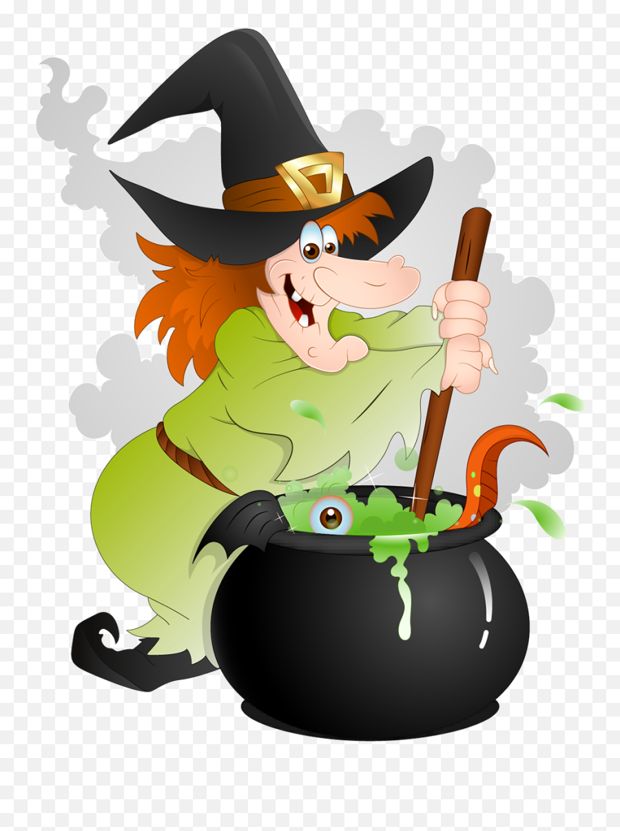 Witch Broom Clipart Free Images - Clipartix Witch And Cauldron Clipart Emoji,Broom Emoji