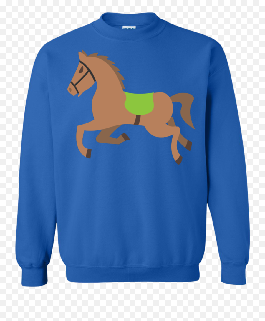 Galloping Horse Emoji Sweatshirt U2013 Wind Vandy - Snoopy Louis Vuitton Sweatshirt,Mustang Emoji