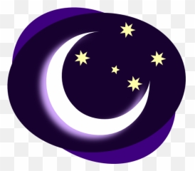 Australian Flag Without Union Jack - Moon Clipart Emoji,Purple Union Jack Emoticon