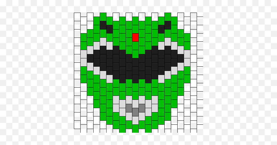 Green Power Ranger Kandi Mask - Power Ranger Perler Bead Pattern Emoji,Power Ranger Text Emoticon