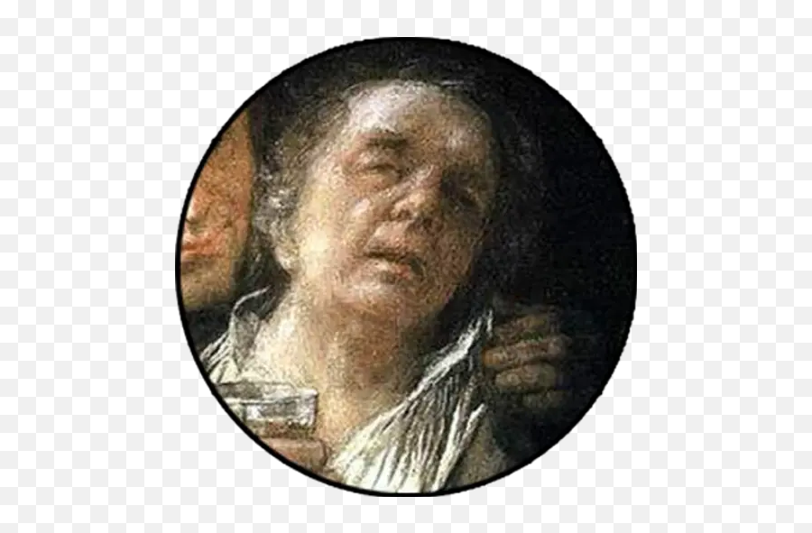 Famous Paintings Stickers For Whatsapp - Goya Attended By Doctor Arrieta Emoji,Emoji Paintings