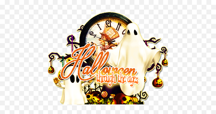 Candies Pumpkins Ghosts And More - Itu0027s Halloween Language Emoji,Evil Pumpking The Lost Halloween Emoticons
