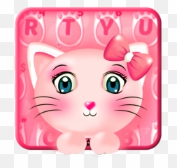 Cute Kitty Love Keyboard Theme Apk - Girly Emoji,Kitty Emoticons Samsung