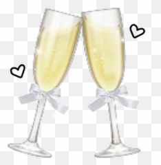 83872542 Bygmo Emoji,Clinking Champagne Emoji