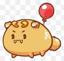 Axie Marketplace Emoji,Cute Molang Emoticon