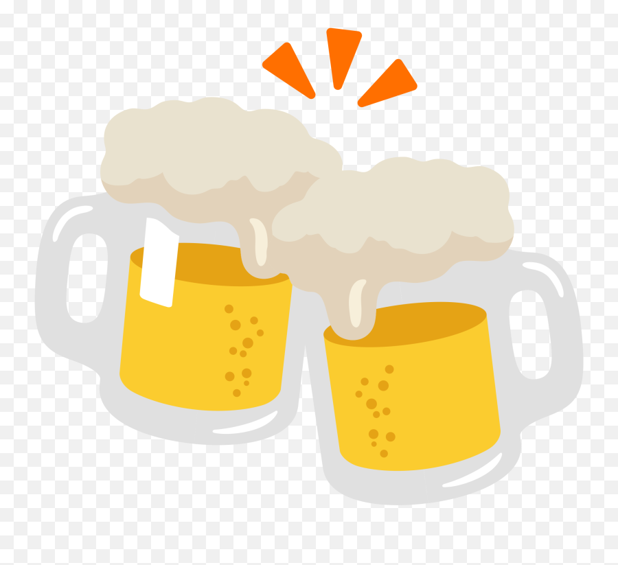 Emoji U1f37b - Twenty First Amendment Clipart,Beer Emoji