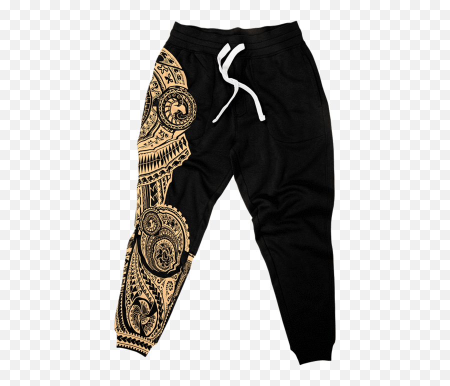 Polynesian Joggers - Samoan Joggers Emoji,Custom Emoji Joggers