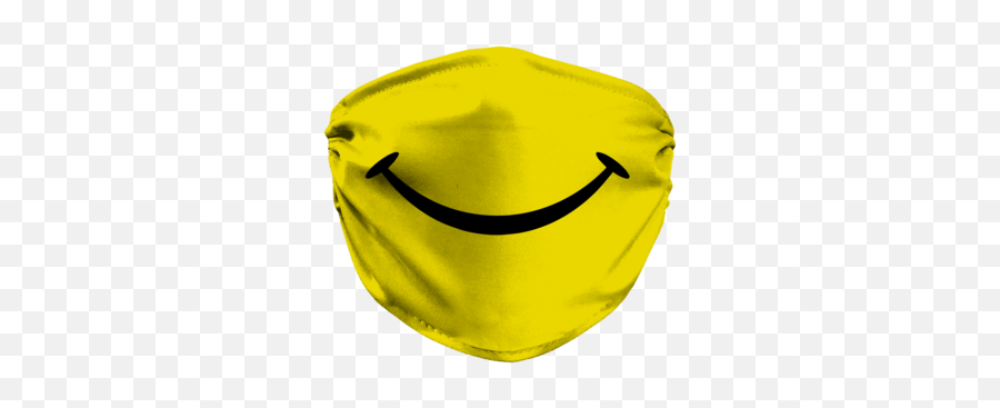 Yellow Smiley Face Mask - Uk Madeu2013 Obsessed Merch Emoji,Boxing Face Emoticon