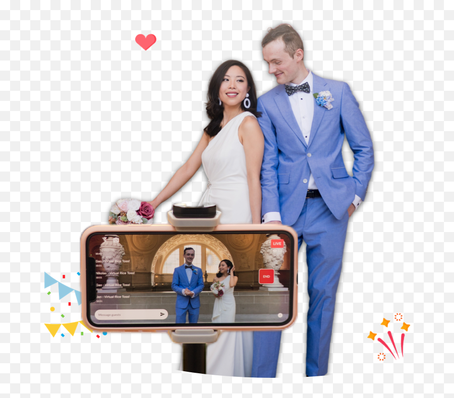 Lovecast - Free Virtual Wedding App Hd Live Stream From Emoji,Emoji Art Copy And Paste Wedding