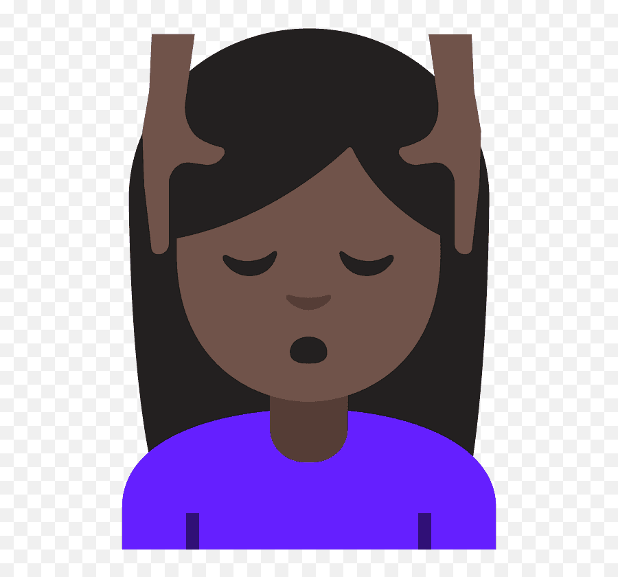 Woman Getting Massage Emoji Clipart Free Download,Google Free Emojis