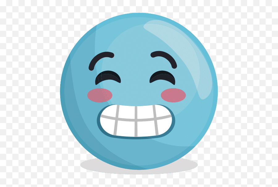 Face Emoticon Kawaii Comic - Canva Emoji,Confused Vblue Emoji