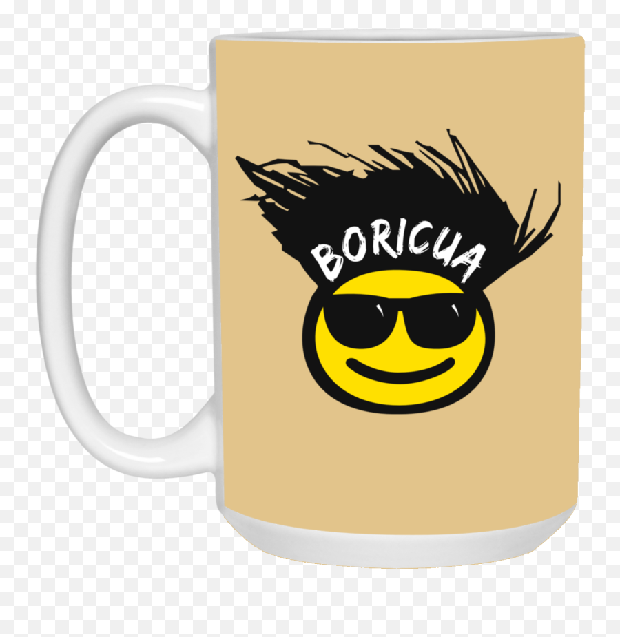 Cool Boricua Emoji 15 Oz White Mug In 2022 Mugs Emoji,Decorating Emoji
