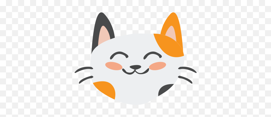 Face Cats Emoji For Imessage By Thuan Bui,Cat Smiling Emoji