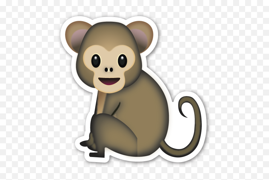 Monkey - Emoji Monkey Sticker,Monkey Emoji
