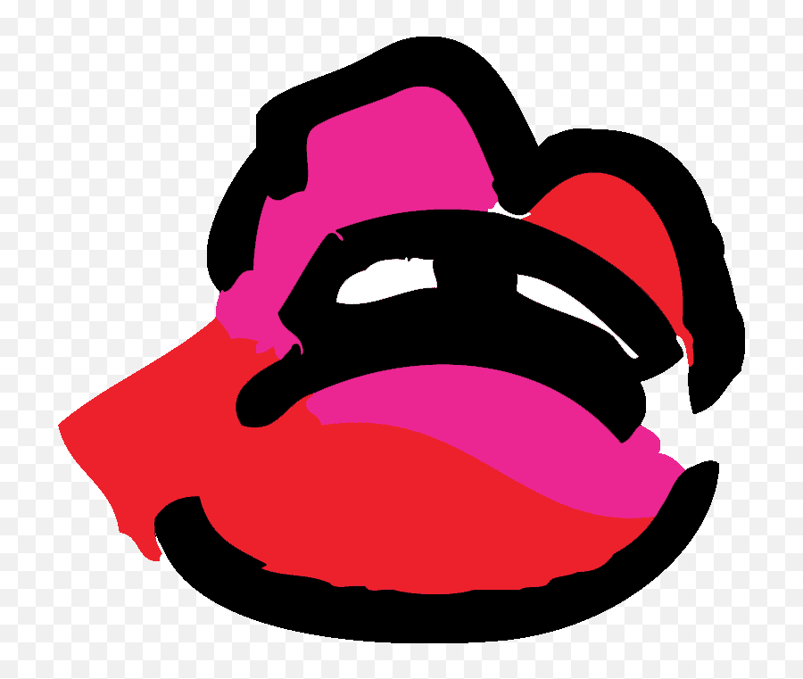 Betsey Johnson Gif Designs - Leanna Perry Dot Emoji,Pink Lips Emoji