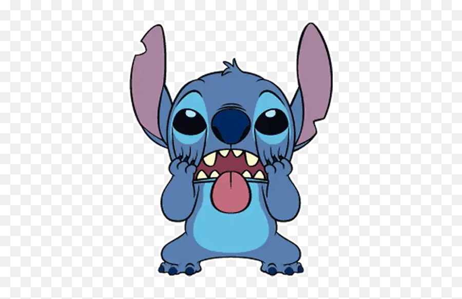 Sticker Maker - Stitch Stitch Saludando Gif Emoji,Emojis De Wpp