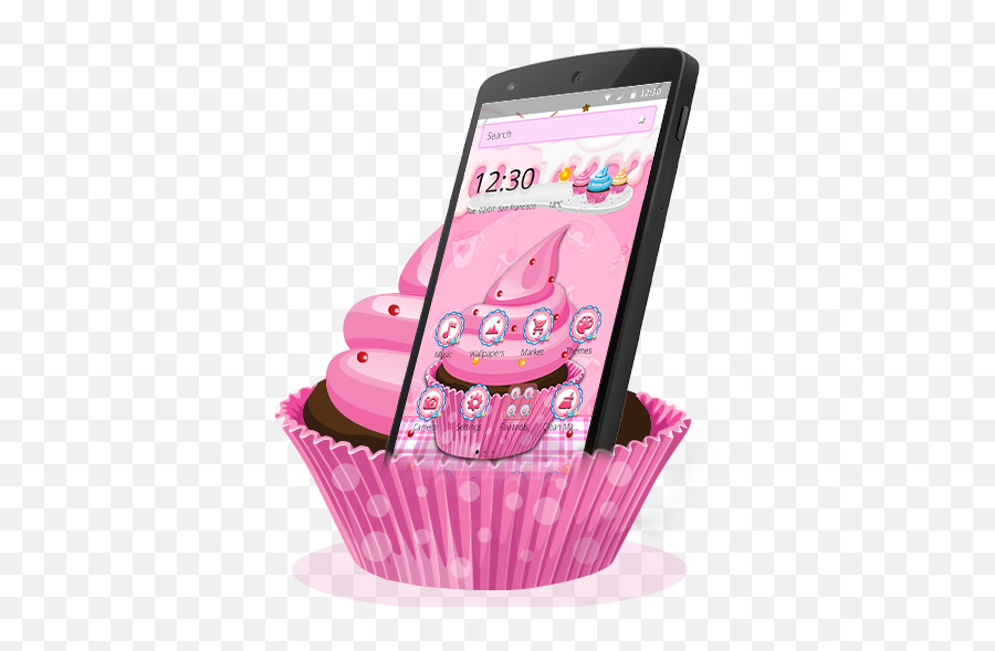 Sugary Cup Cakes Theme U2013 Google Play - Iphone Emoji,Emojis Cupcakes