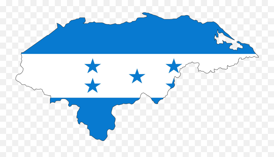 Honduras Flag - Honduras Flag Map Emoji,El Salvador Flag Emoji