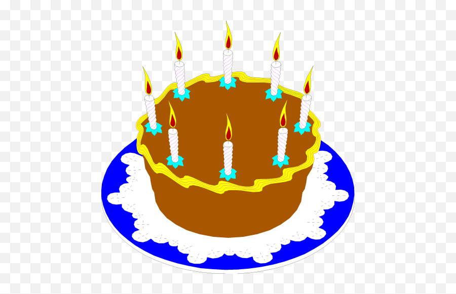 Library Of Birthday Cake Gif Jpg Transparent Stock Png Files - Animated Gif Fraction Gif Emoji,Emoji Celebration Cake