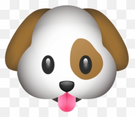 Download Dog Emoji Icon - Dog Emoji Png,Tongue Sticking Out Emoji