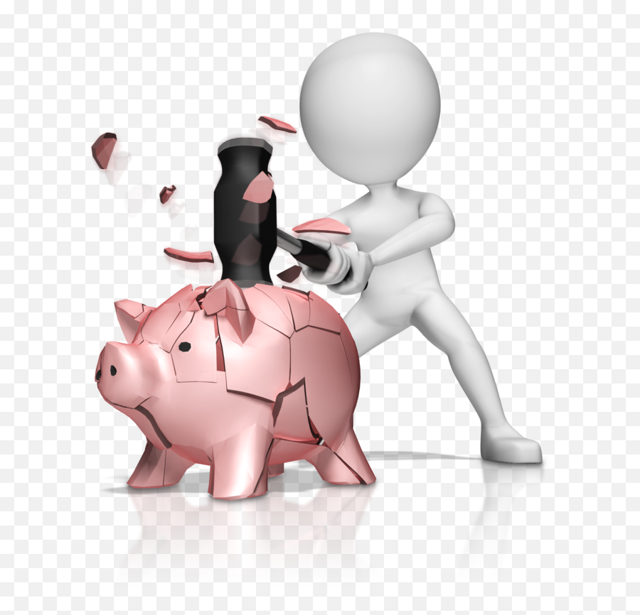 Positive Clipart Animated Positive Animated Transparent - Smashed Piggy Bank Gif Emoji,Animated Emoji Dog Gym
