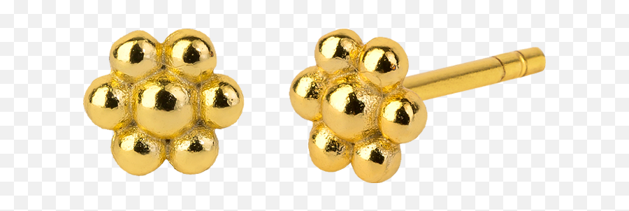 Blossom Gold - Solid Emoji,Emoticon Jewery