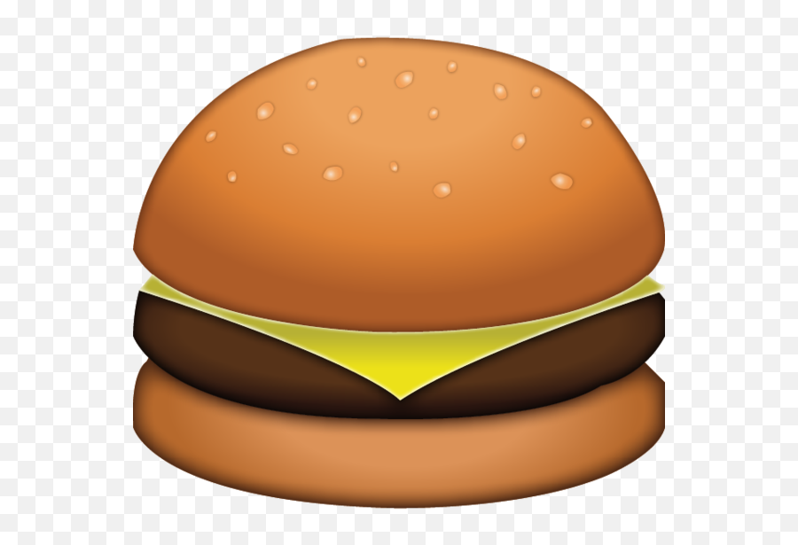 Burger Emoji - Burger Emoji Png,Bipolar Emoji