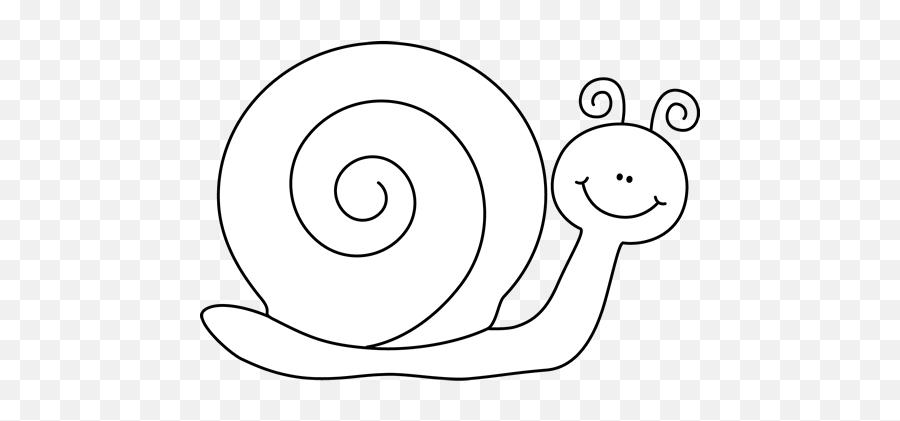 Boxer Emoji - My Cute Graphics Black And White Snail,