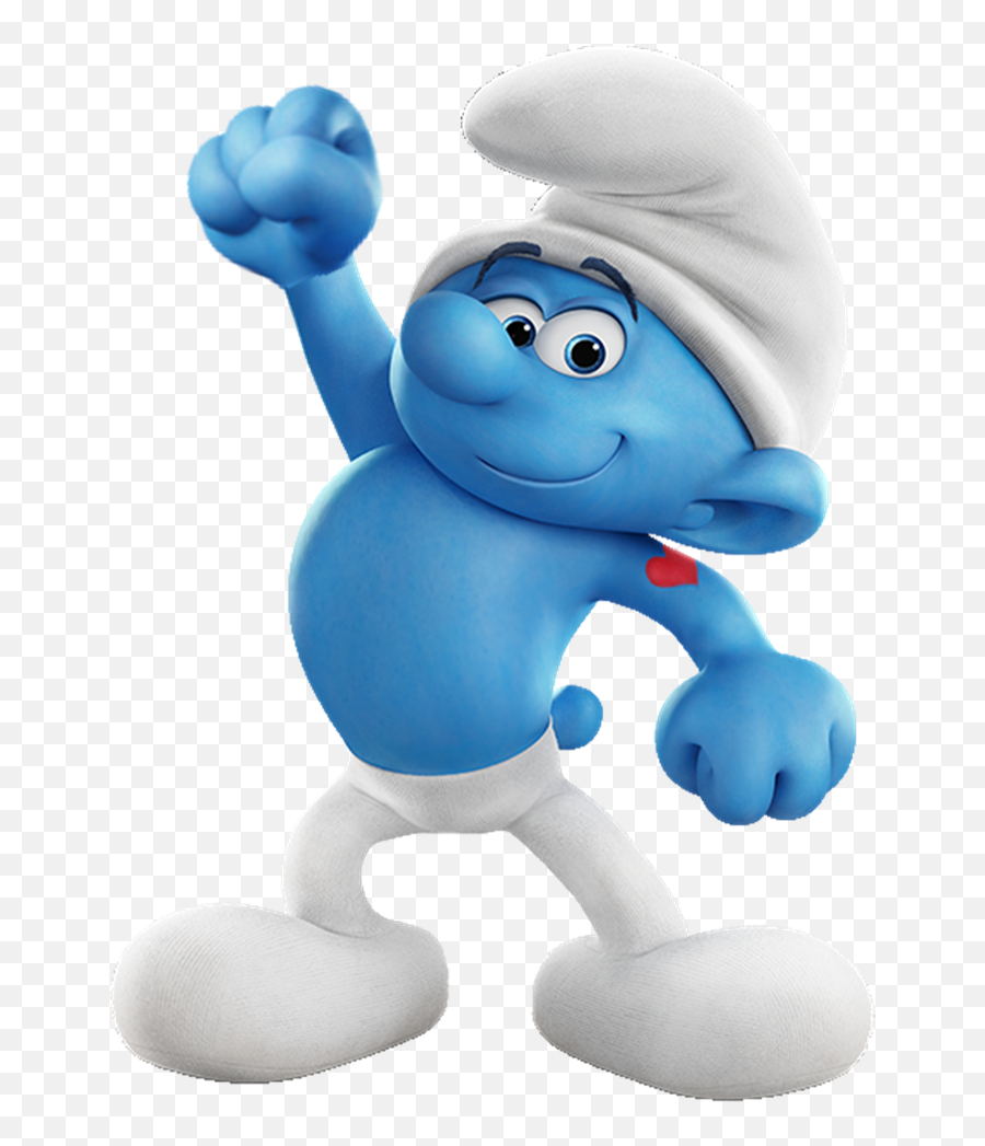 32 The Smurfs Ideas - Hefty Smurf Png Emoji,Emoji Riendo En Polymer Clay