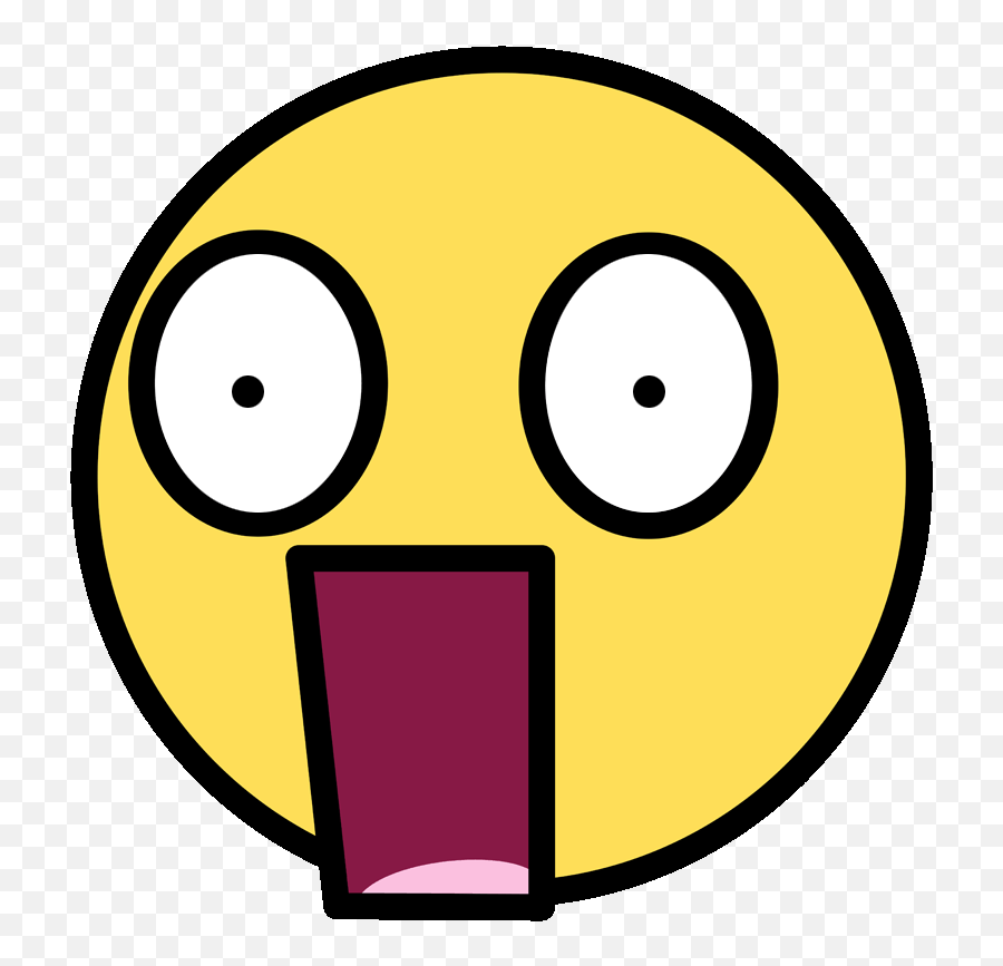 Huge Shock - Shocked Face Transparent Background Emoji,Gta Emoticon Gif
