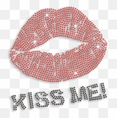 Kiss Me With Sexy Red Lips Iron - Dot Emoji,Emotion For Sexy