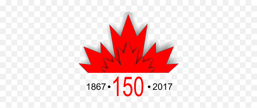 Canada 152 Logo Flag Banner Images - Language Emoji,Canada 150th Birthday Emoticon