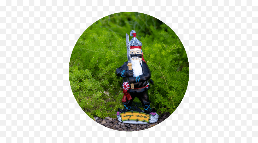 Los Gnomigos - Santa Claus Emoji,Lawn Gnome Emoticon