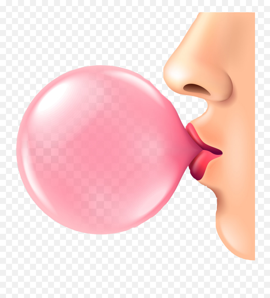 Bubblegum Blowing Blowingbubbles - Blowing Bubble Gum Emoji,Emojis Blowing Bubble Gum