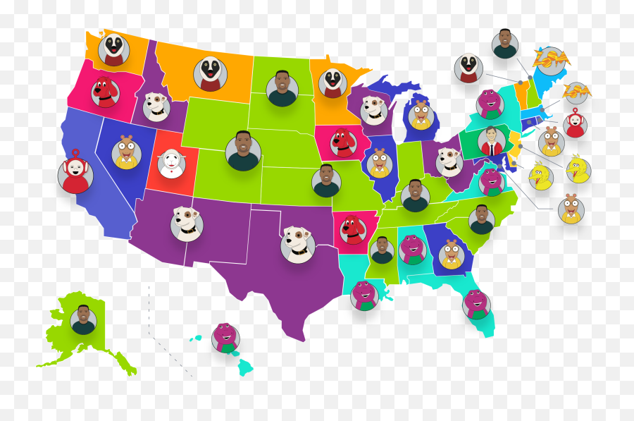 Your Stateu0027s Favorite Pbs Kids Show - Centurylinkquote Emoji,What Is The Google Maps Emoticon For Wisconsin