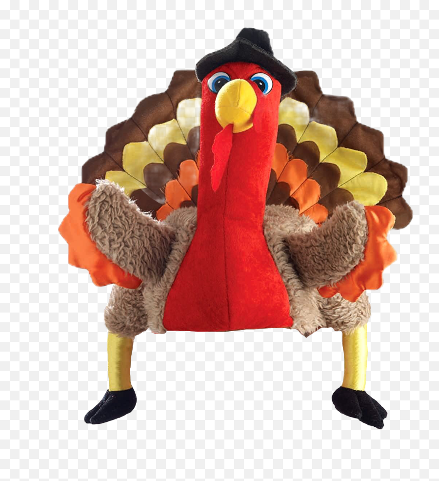 Turkeyhat Turkey Thanksgiving Sticker - Turkey Hat Transparent Background Emoji,Thanksgiving Turkey Emoji
